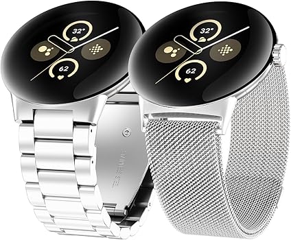 Amazon.co.jp: Tovimall メタルバンド 2個パック Google Pixel Watch Amazon.co.jp: Tovimall メタルバンド 2個パック Google Pixel Watch